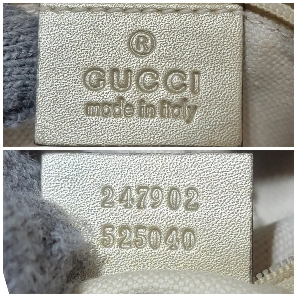 GUCCI Monogram Medium Sukey Satchel Bag Golden Beige
